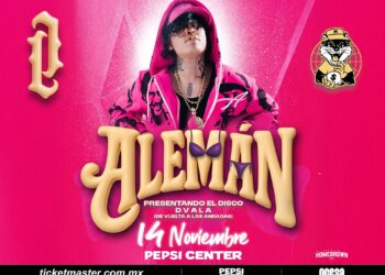 Alemán regresa a los escenarios de la CDMX con nueva música y potentes rimas