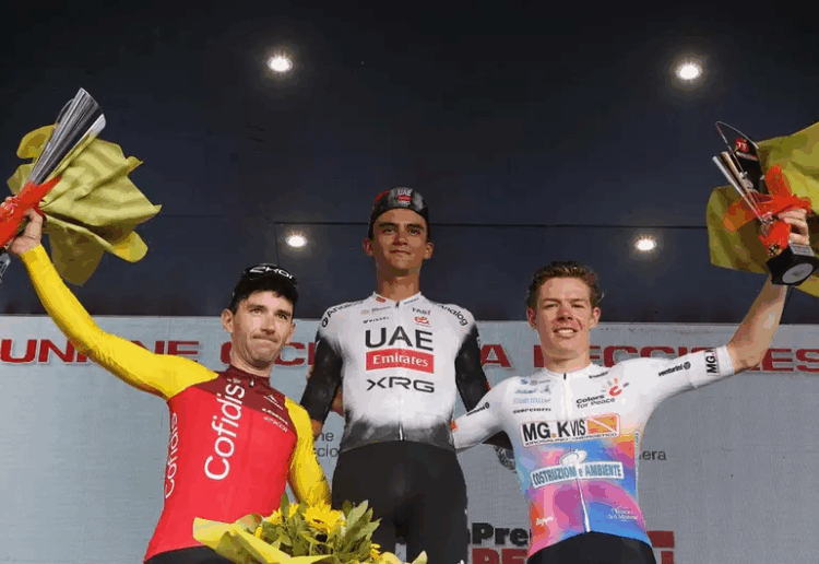 Isaac del Toro gana otra clásica: La Coppa Sabatini