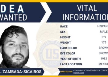 DEA emite ficha de búsqueda por “El Mayito Flaco”, hijo del “Mayo” Zambada