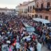 Sheinbaum reúne a 50 mil personas en primer día de gira