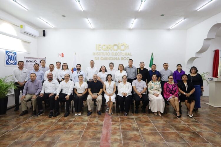 Presidencias del IEQROO comparten experiencias y desafíos en procesos electorales