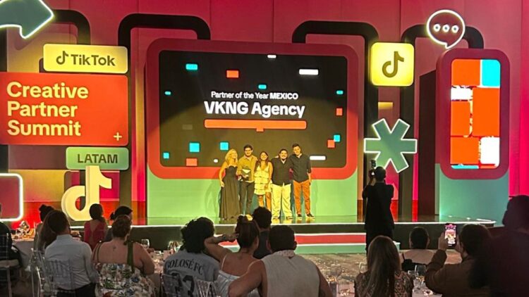 VKNG Group es reconocido como Partner del Año en el TikTok Creative Partner Summit 2025