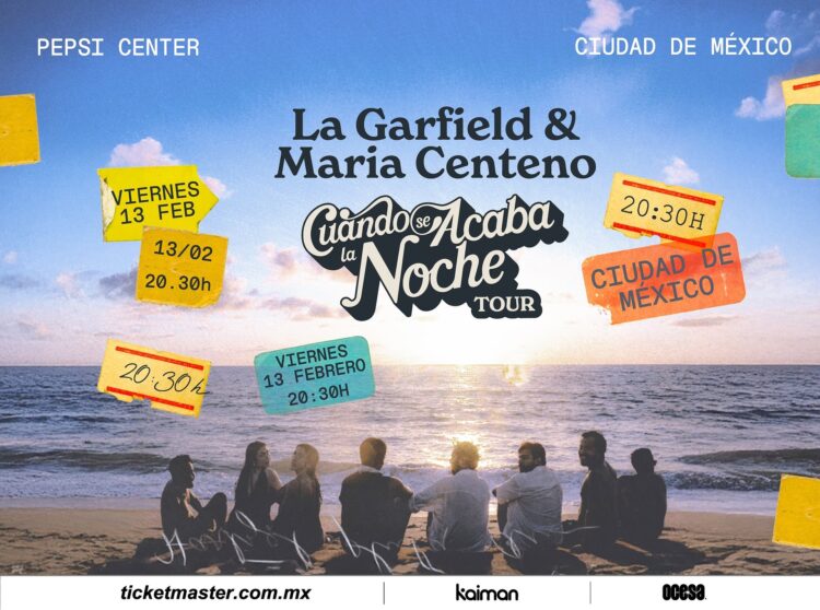 Los tapatíos de La Garfield regresan a la CDMX con su gira: Cuando Se Acaba La Noche