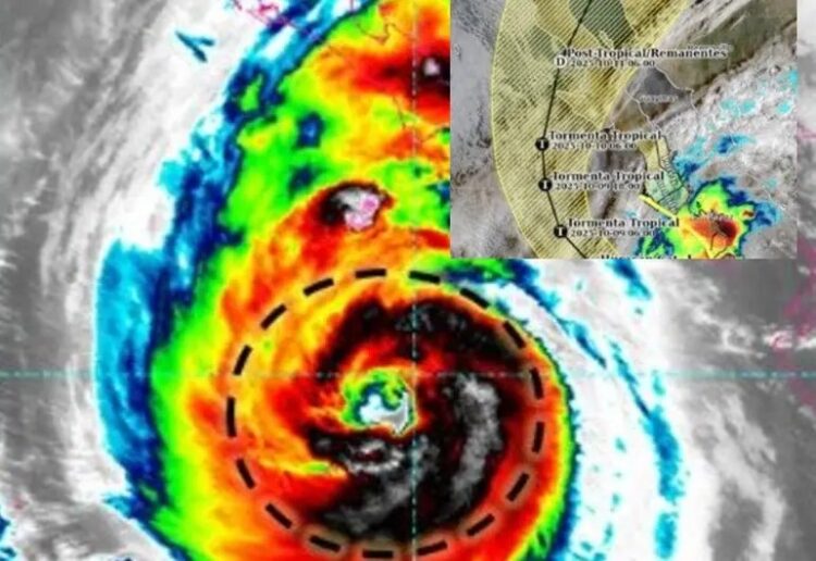 ‘Priscilla’ podría convertirse en huracán categoría 3, alerta Sheinbaum