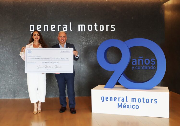 General Motors de México celebra 15 años de alianza con Fundación CIMA con donativo para su labor comunitaria