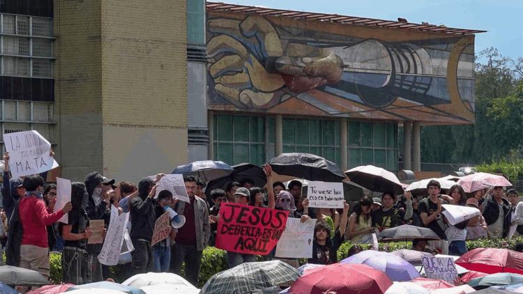 Facultad de Ciencias Políticas se va a paro en medio de crisis de seguridad en la UNAM