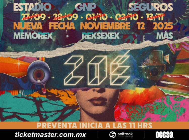 ZOÉ, cinco noches, 300 mil almas y un viaje que no termina