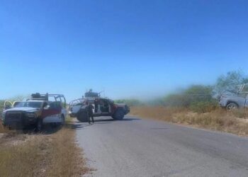 Enfrentamiento armado en Reynosa deja cinco sujetos abatidos; aseguran “ponchallantas” y armas