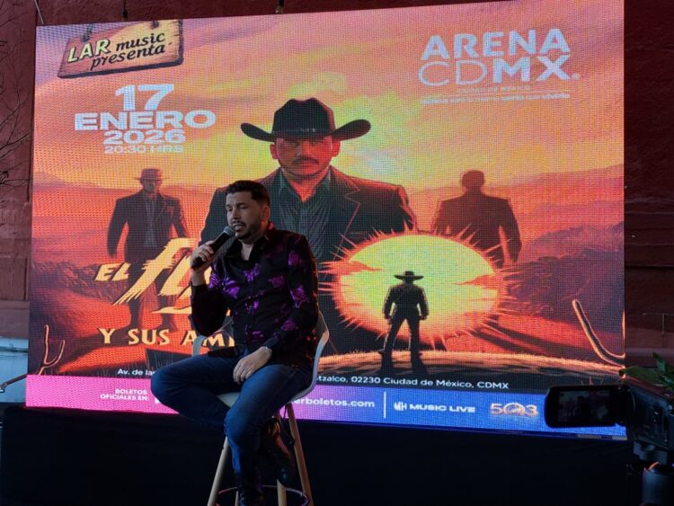 “Quiero abrazar a mi gente”: El Flaco prepara un concierto inolvidable para enero en la Arena CDMX