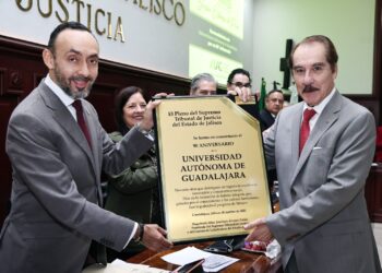 Supremo Tribunal de Justicia de Jalisco reconoce 90 años de legado de la UAG