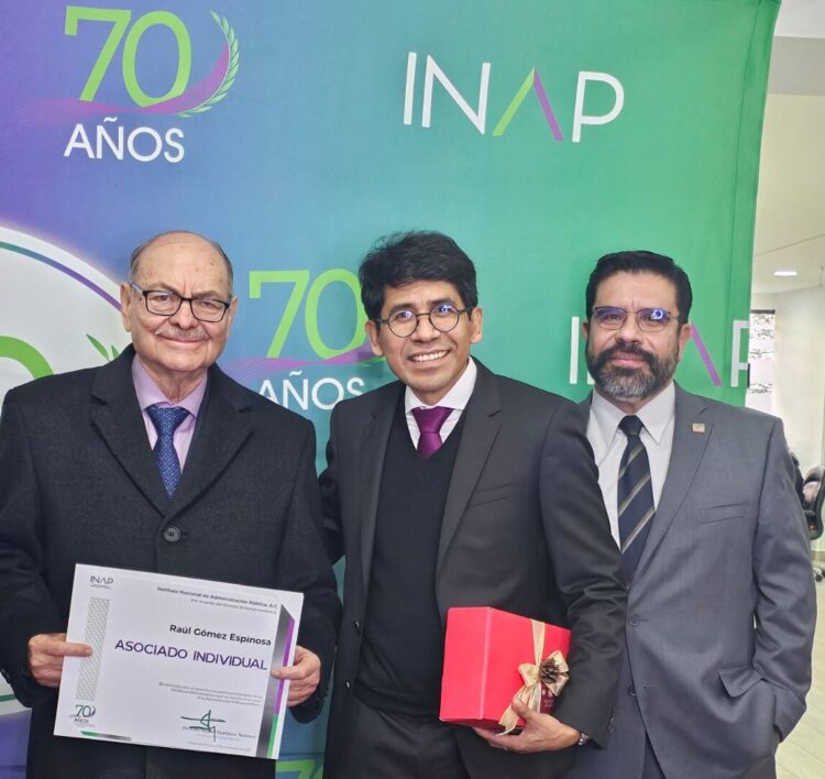 Raúl Gómez Espinosa, nuevo miembro del INAP