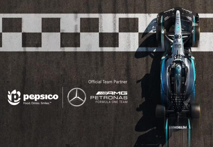 Pepsico® anuncia una histórica alianza global con el equipo Mercedes-AMG PETRONAS de Fórmula 1 para el 2026