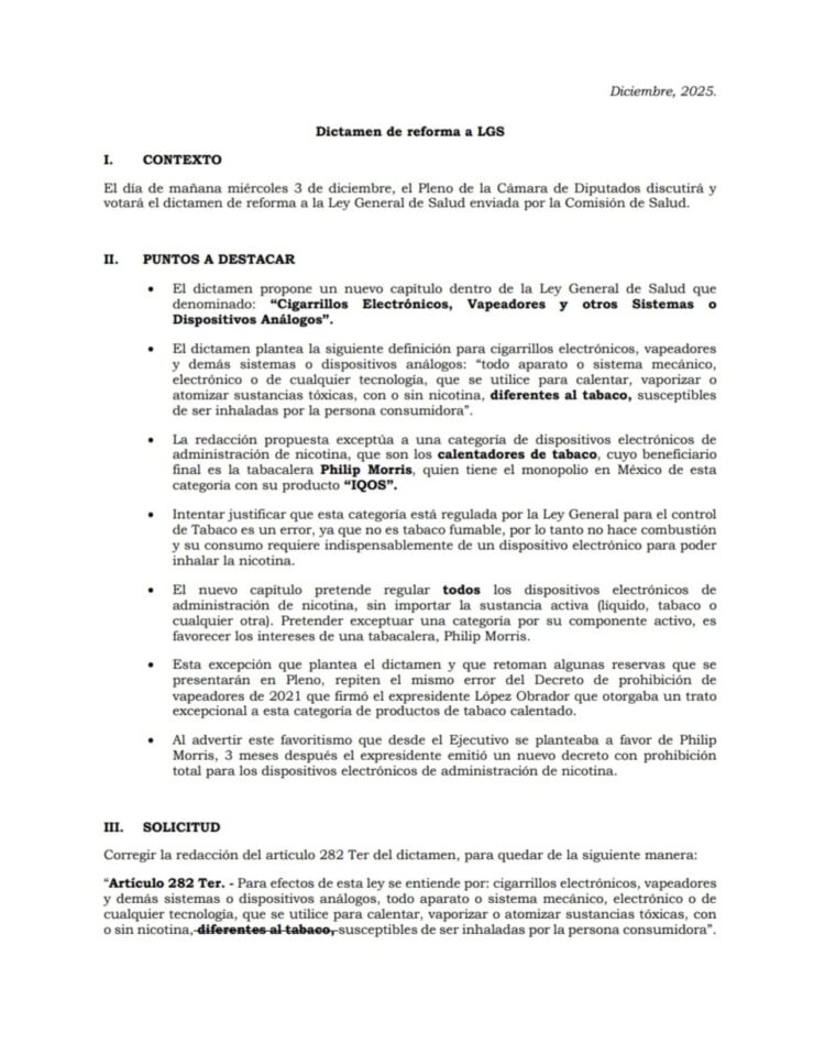 Salud pública vs. intereses corporativos