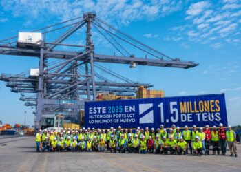 Hutchison Ports LCT alcanza por segundo año consecutivo 1.5 millones de TEUs en Lázaro Cárdenas