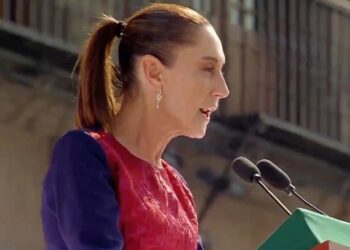 Sheinbaum asegura durante mitin en el Zócalo que la mayoría de los jóvenes están a favor de la 4T