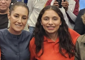Claudia Sheinbaum felicita a Valeria Palacios por Medalla Mundial de Educación